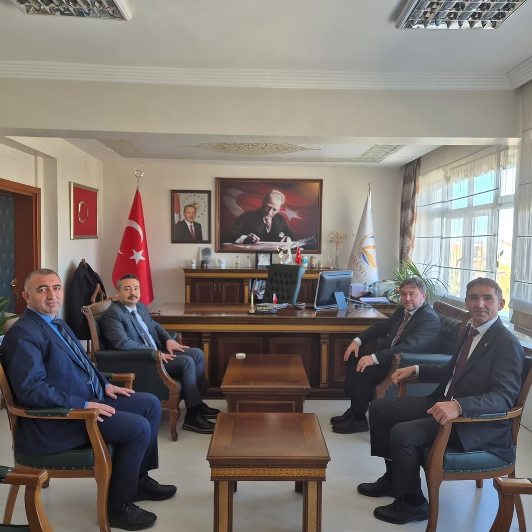 Döğer Belediyesi'nden İhsaniye Kaymakamına Ziyaret