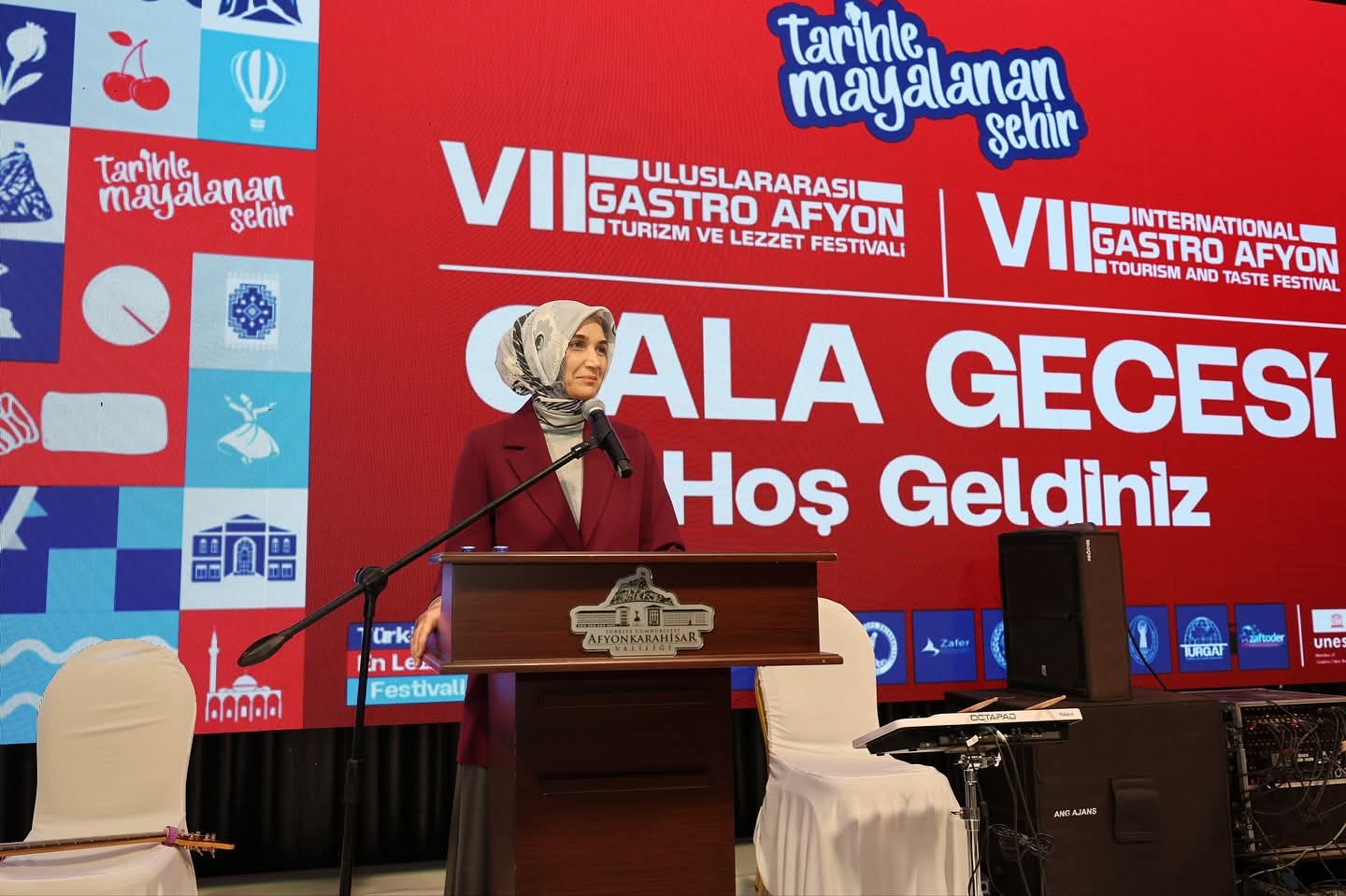 7. Uluslararası Gastro Afyon Turizm ve Lezzet Festivali Gala Programı Gerçekleştirildi