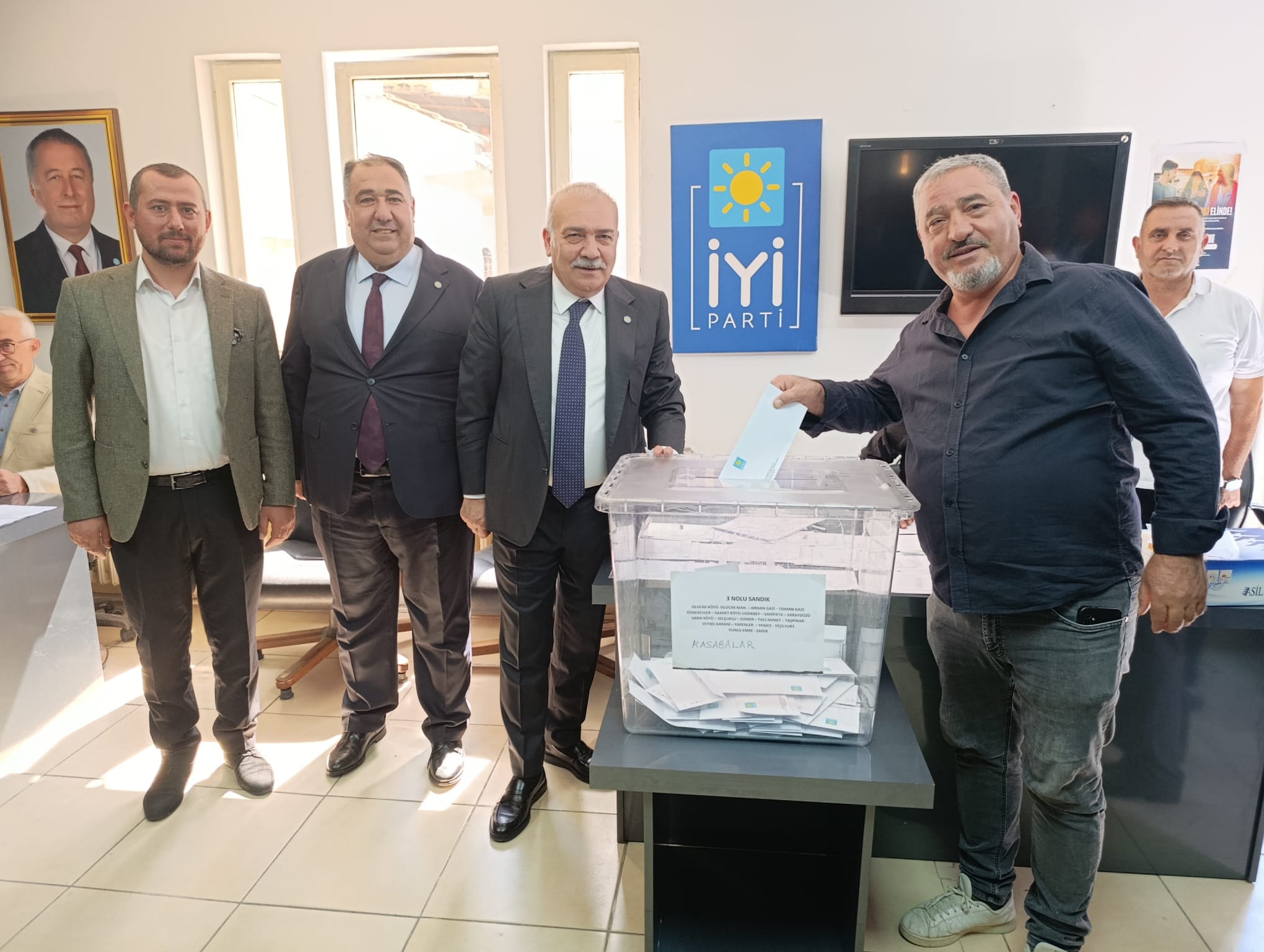 İYİ Parti Merkez ilçede Delege Seçimleri Coşkuyla Gerçekleşti