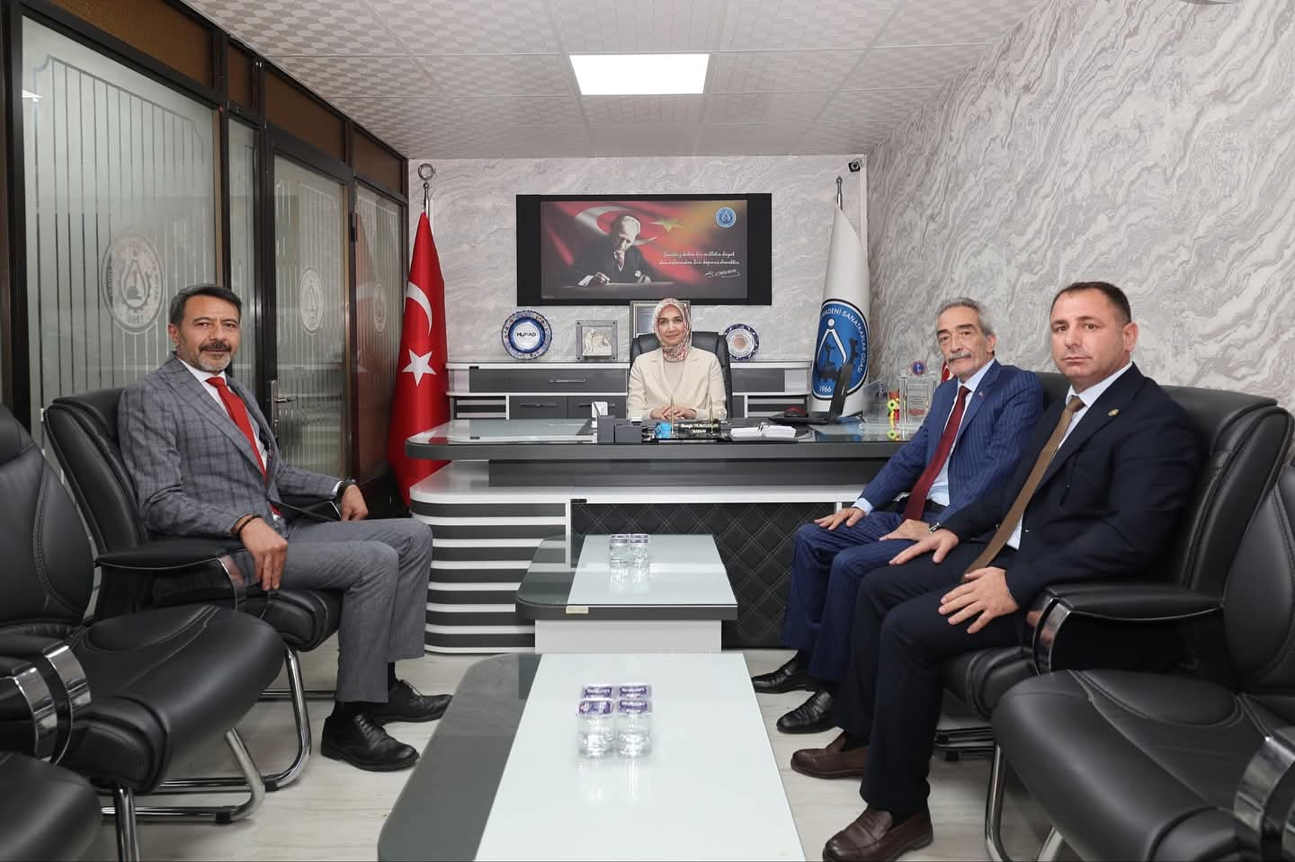 Vali Yiğitbaşı’ndan Madeni Sanatkarlar Odası’na Ziyaret