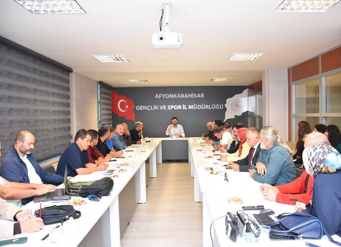 Afyonkarahisar’da Branş İl Temsilcileri Toplantısı Yapıldı