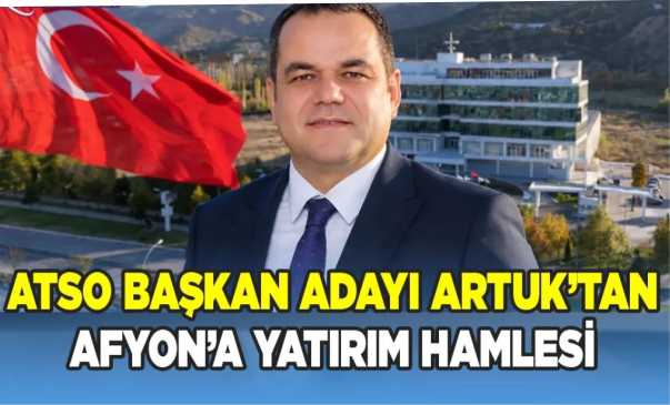 ATSO Başkan Adayı Artuk'dan büyük Yatırım Projeleri..